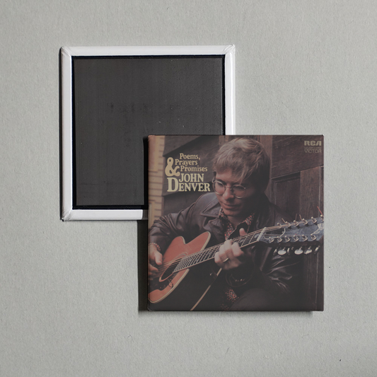 John Denver - Poems, Prayers and Promises Album Cover Fridge Magnet