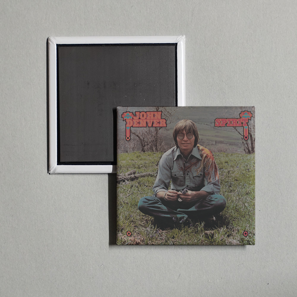 John Denver - Spirit Album Cover Fridge Magnet