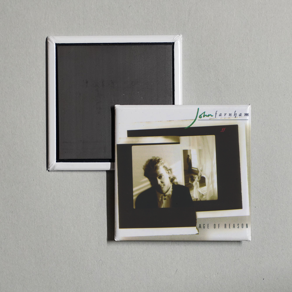 John Farnham - Age Of Reason Album Cover Fridge Magnet