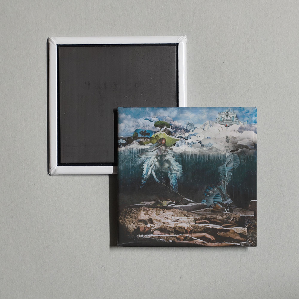 John Frusciante - The Empyrean Album Cover Fridge Magnet