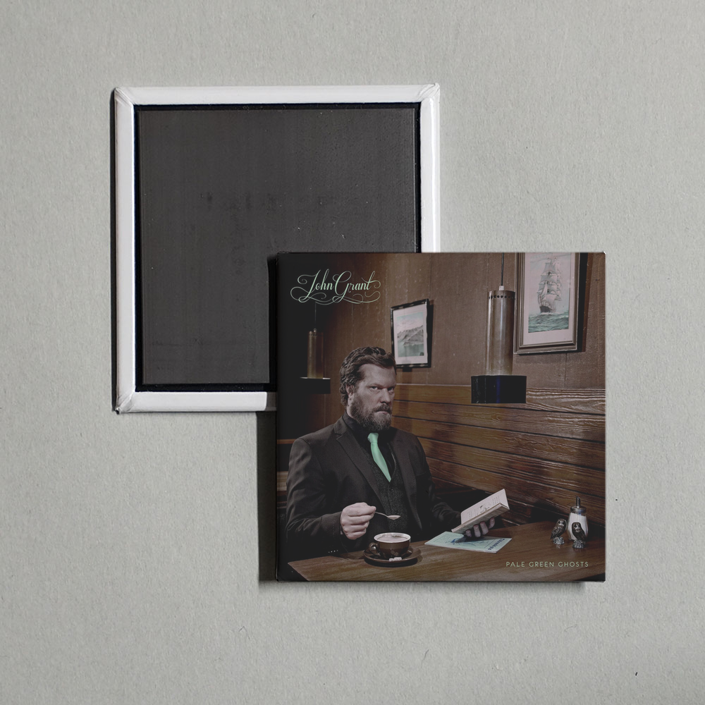 John Grant - Pale Green Ghosts Album Cover Fridge Magnet