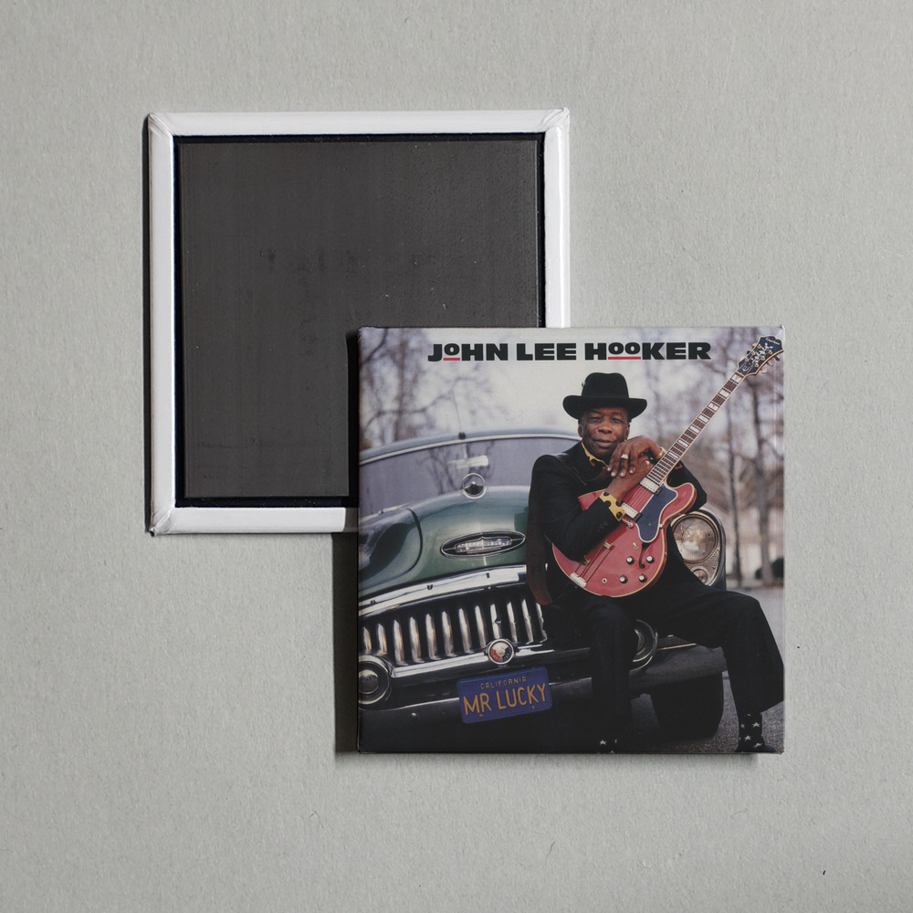 John Lee Hooker - Mr. Lucky Album Cover Fridge Magnet