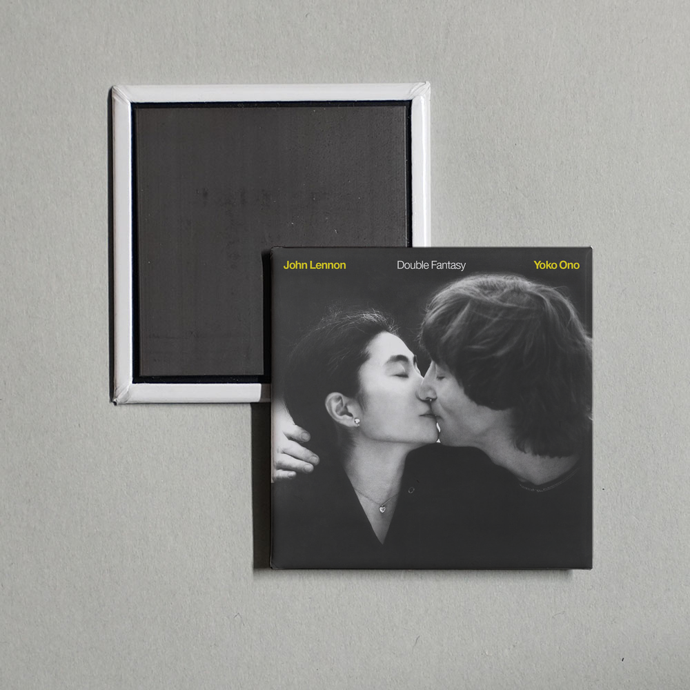John Lennon - Double Fantasy Album Cover Fridge Magnet