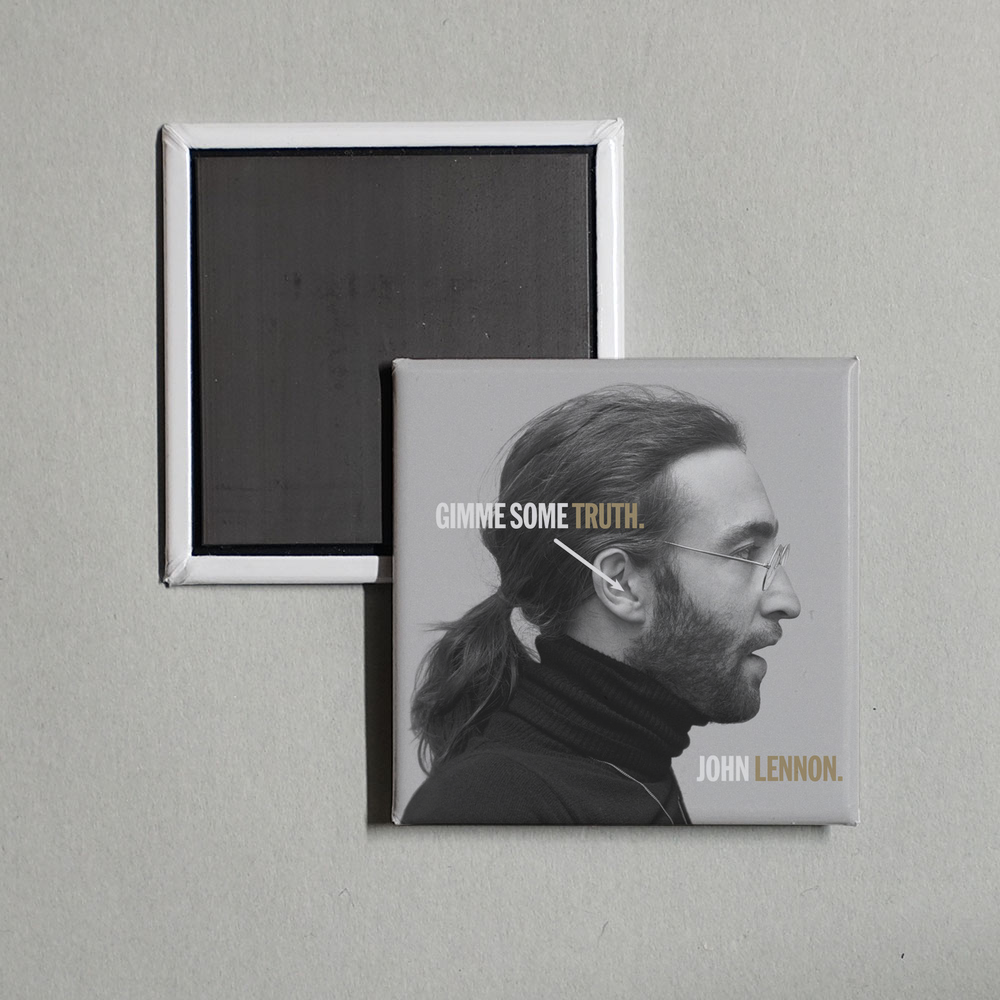 John Lennon - GIMME SOME TRUTH. (Deluxe) Album Cover Fridge Magnet