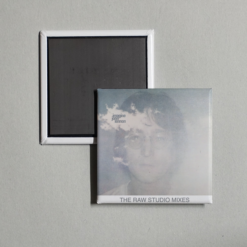 John Lennon - Imagine (The Raw Studio Mixes) Album Cover Fridge Magnet