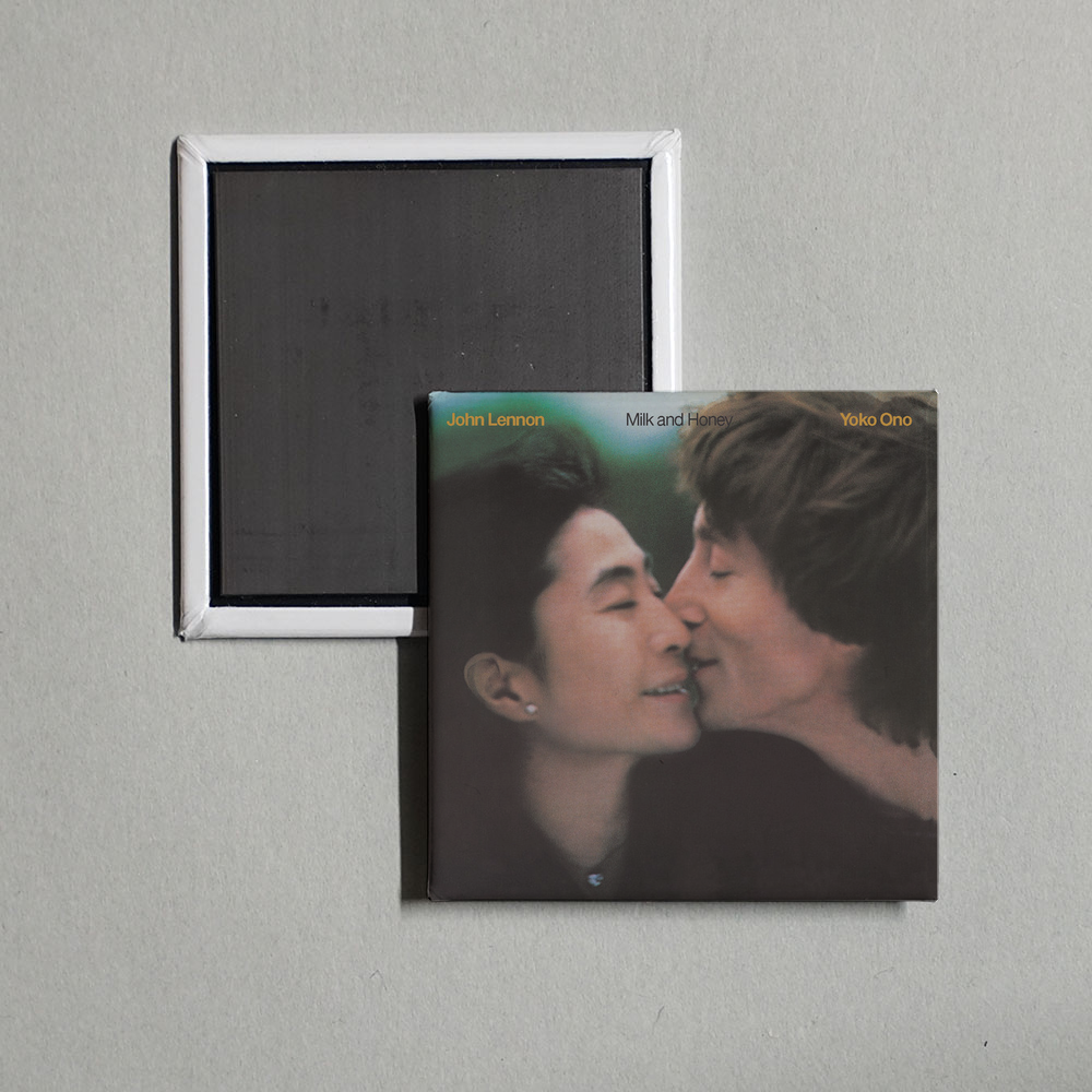 John Lennon - Milk And Honey Album Cover Fridge Magnet