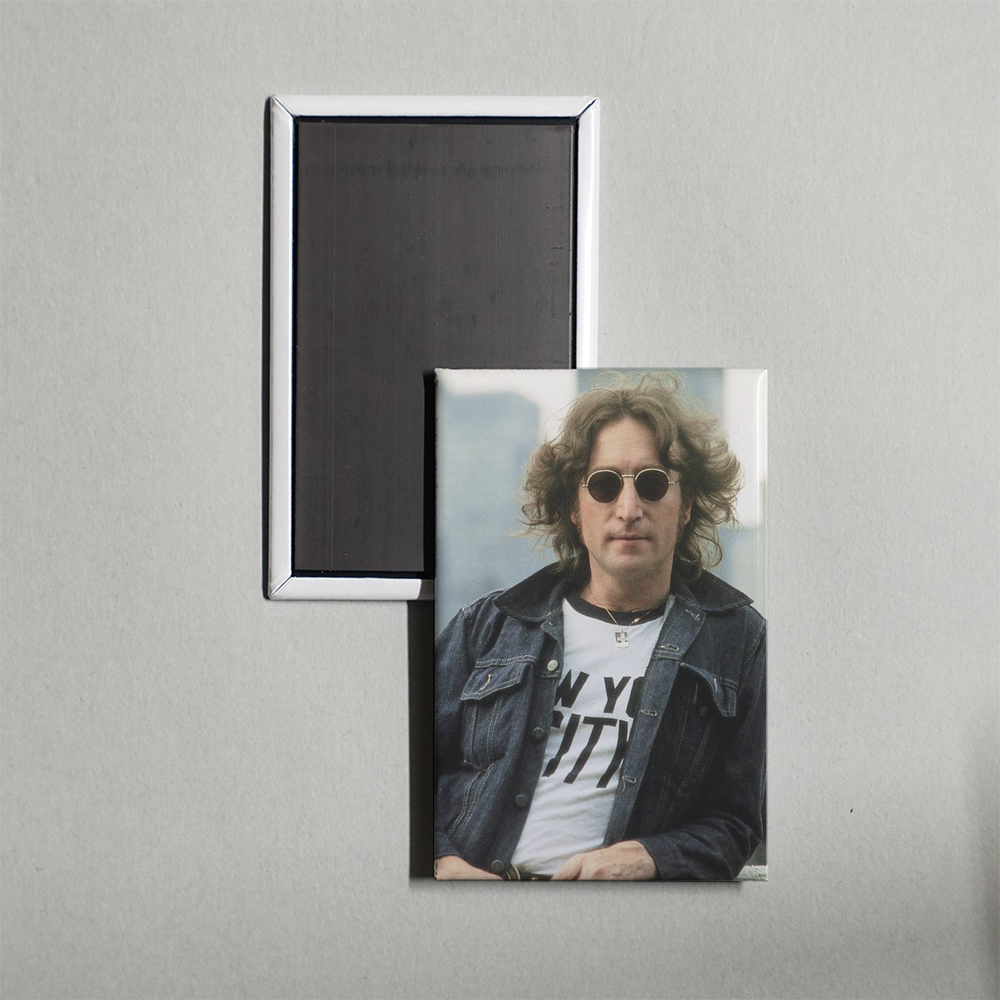 John Lennon NYC Fridge Magnet