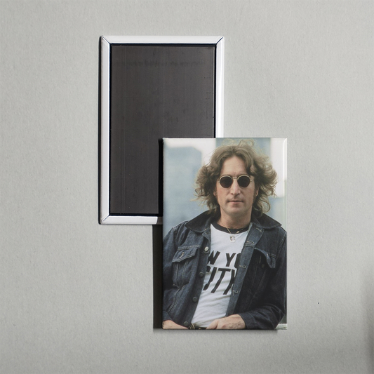 John Lennon NYC Fridge Magnet