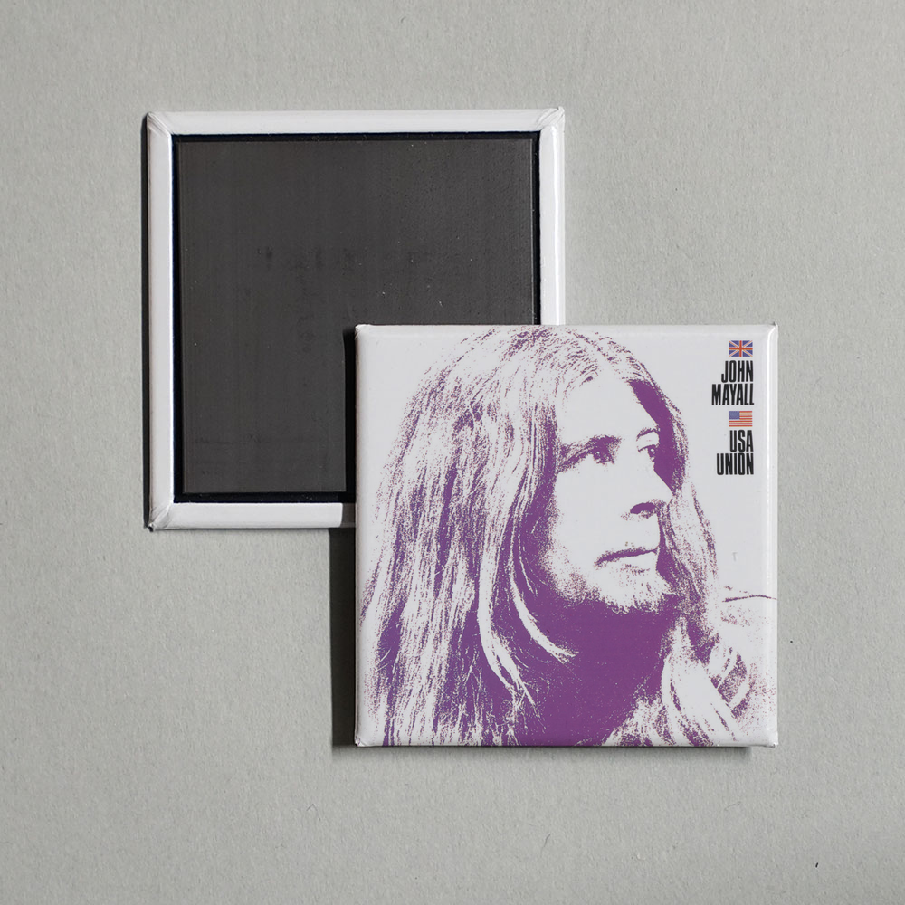 John Mayall - U.S.A. Union Album Cover Fridge Magnet