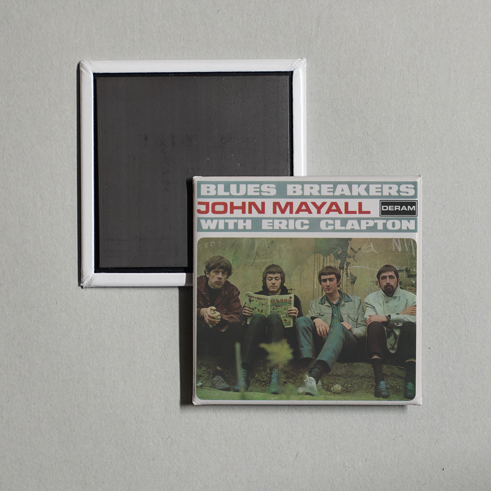 John Mayall & The Bluesbreakers - Blues Breakers Album Cover Fridge Magnet