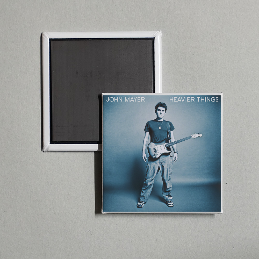 John Mayer - Heavier Things Album Cover Fridge Magnet