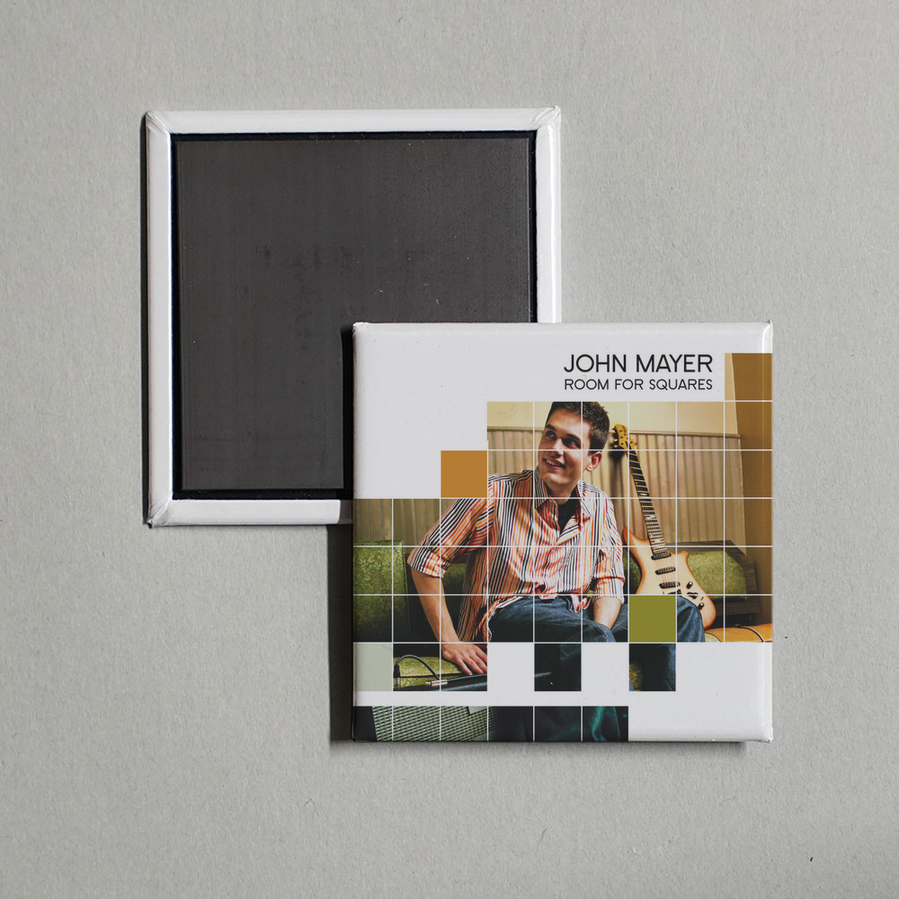 John Mayer - Room For Squares Album Cover Fridge Magnet