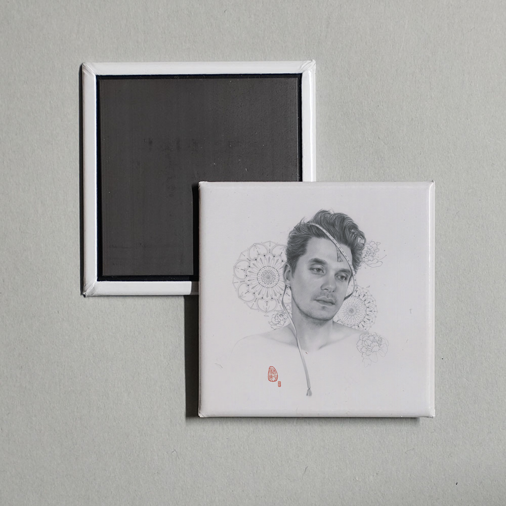 John Mayer - The Search for Everything Album Cover Fridge Magnet