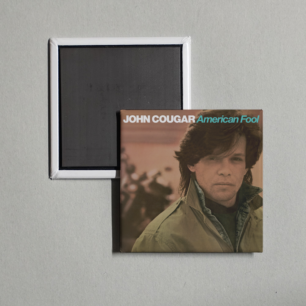 John Mellencamp - American Fool Album Cover Fridge Magnet