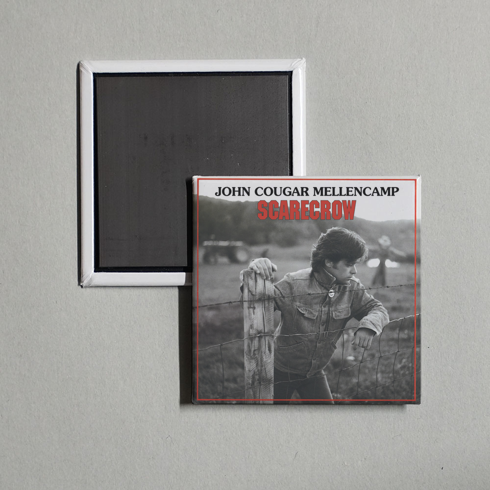 John Mellencamp - Scarecrow Album Cover Fridge Magnet