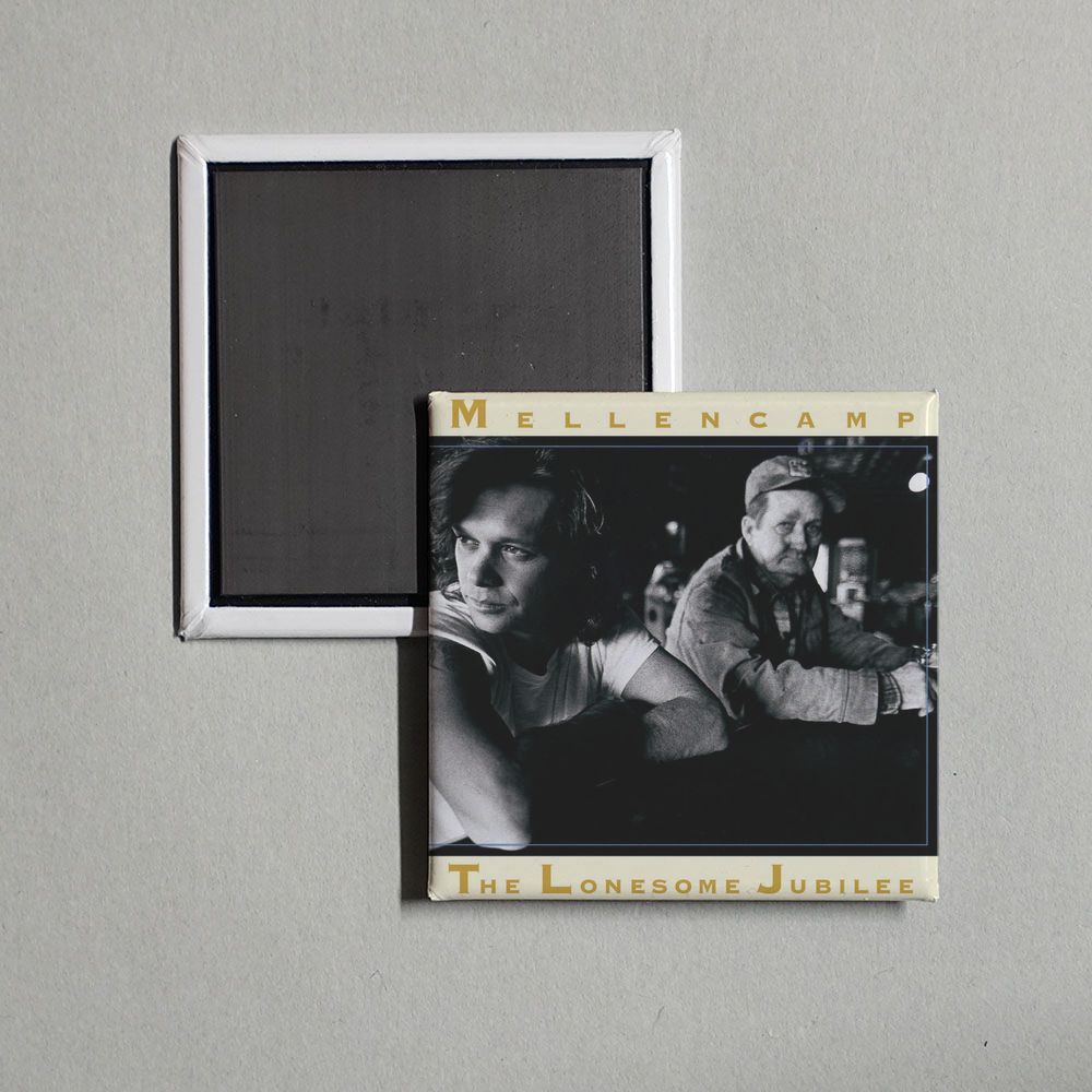 John Mellencamp - The Lonesome Jubilee Album Cover Fridge Magnet