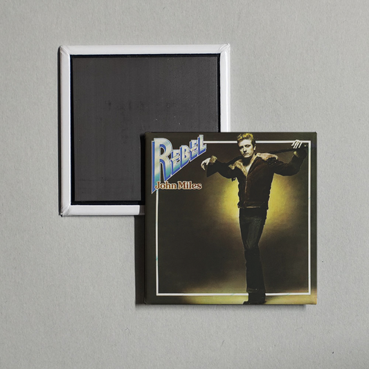 John Miles - Rebel (Remastered 1985) Album Cover Fridge Magnet