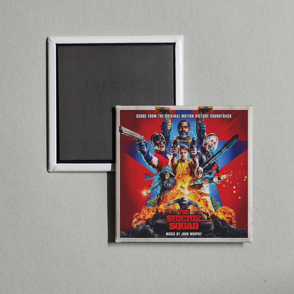 John Murphy - The Suicide Squad (Score from the Original Motion Picture Soundtrack) Album Cover Fridge Magnet
