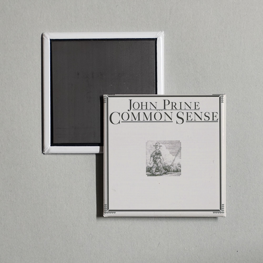 John Prine - Common Sense Album Cover Fridge Magnet