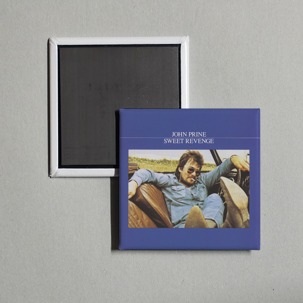 John Prine - Sweet Revenge Album Cover Fridge Magnet