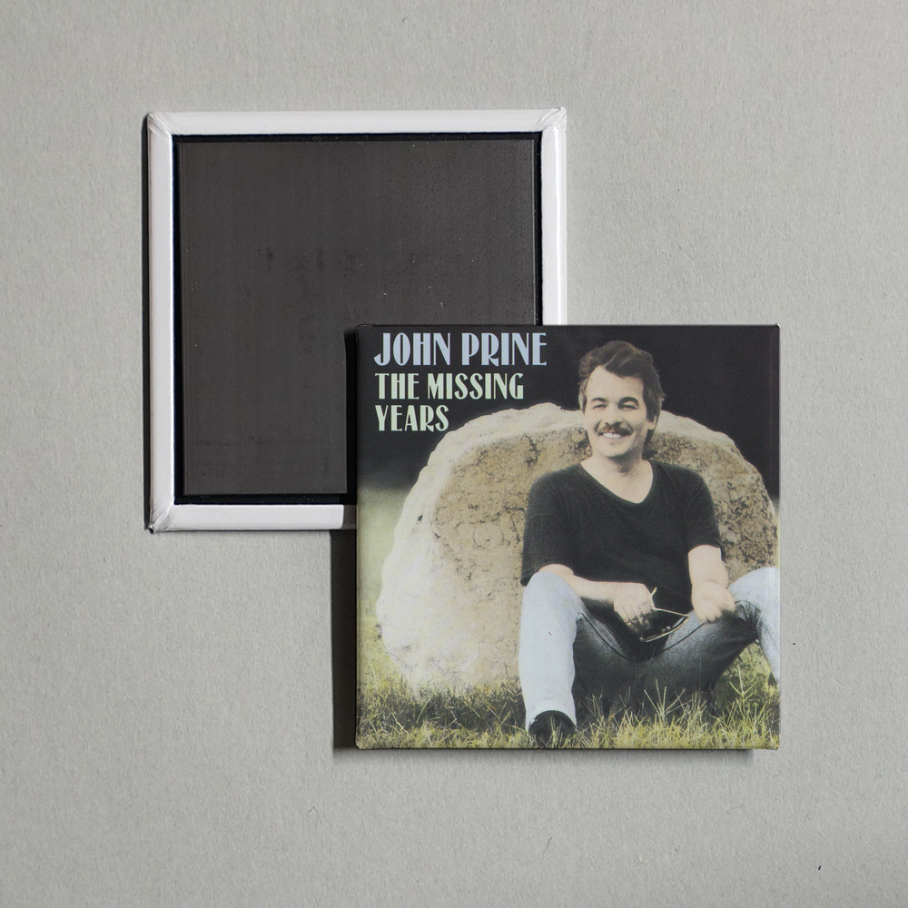 John Prine - The Missing Years Album Cover Fridge Magnet