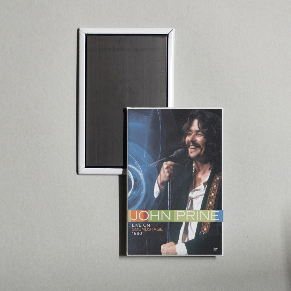 John Prine Live on Soundstage Mini Movie Fridge Magnet