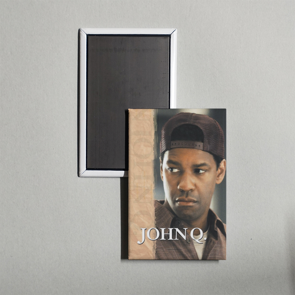 John Q Mini Movie Fridge Magnet