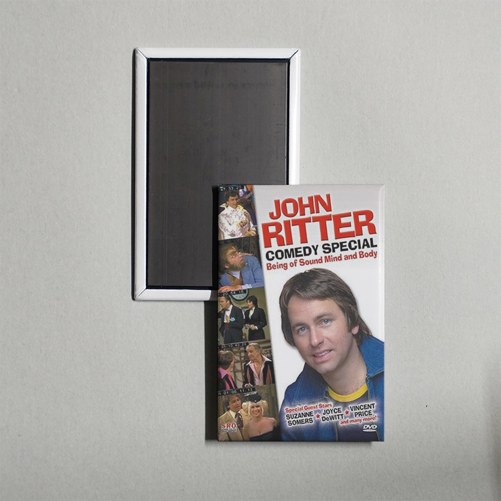 John Ritter Being of Sound Mind and Body Mini Movie Fridge Magnet