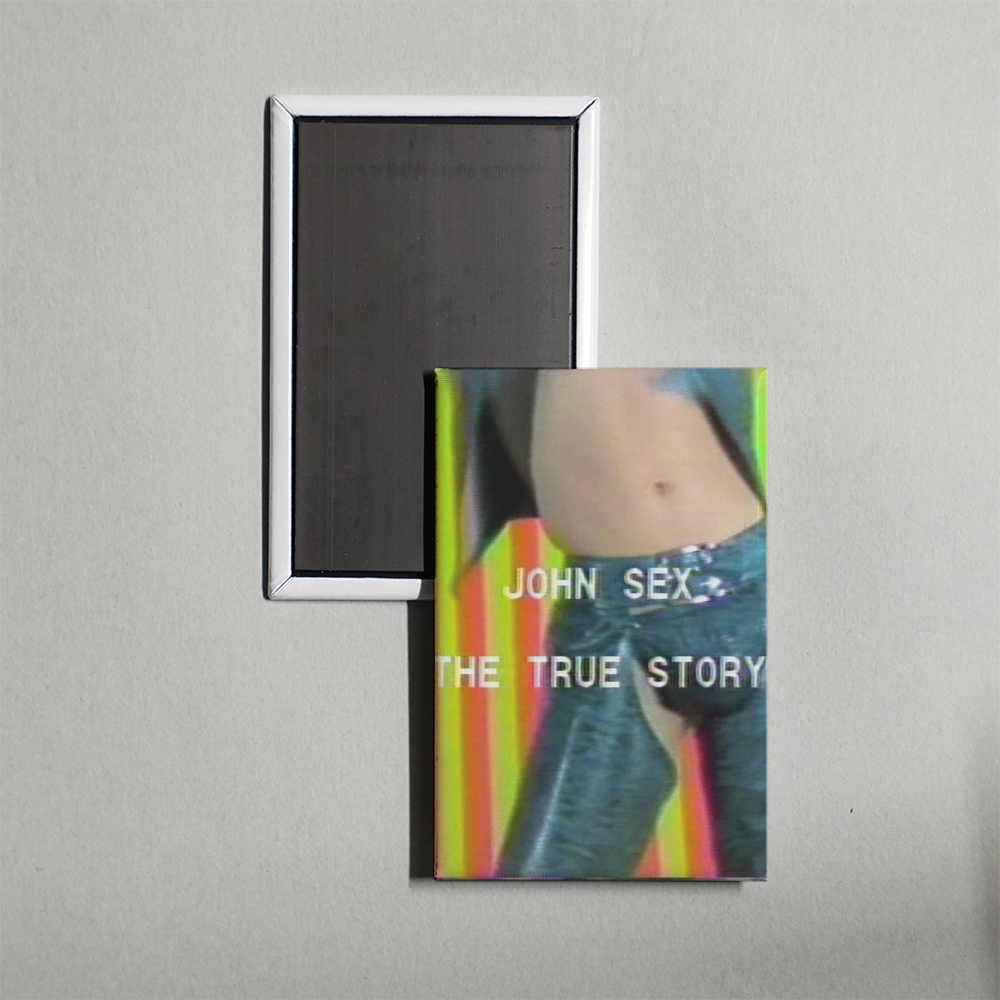 John Sex The True Story Mini Movie Fridge Magnet