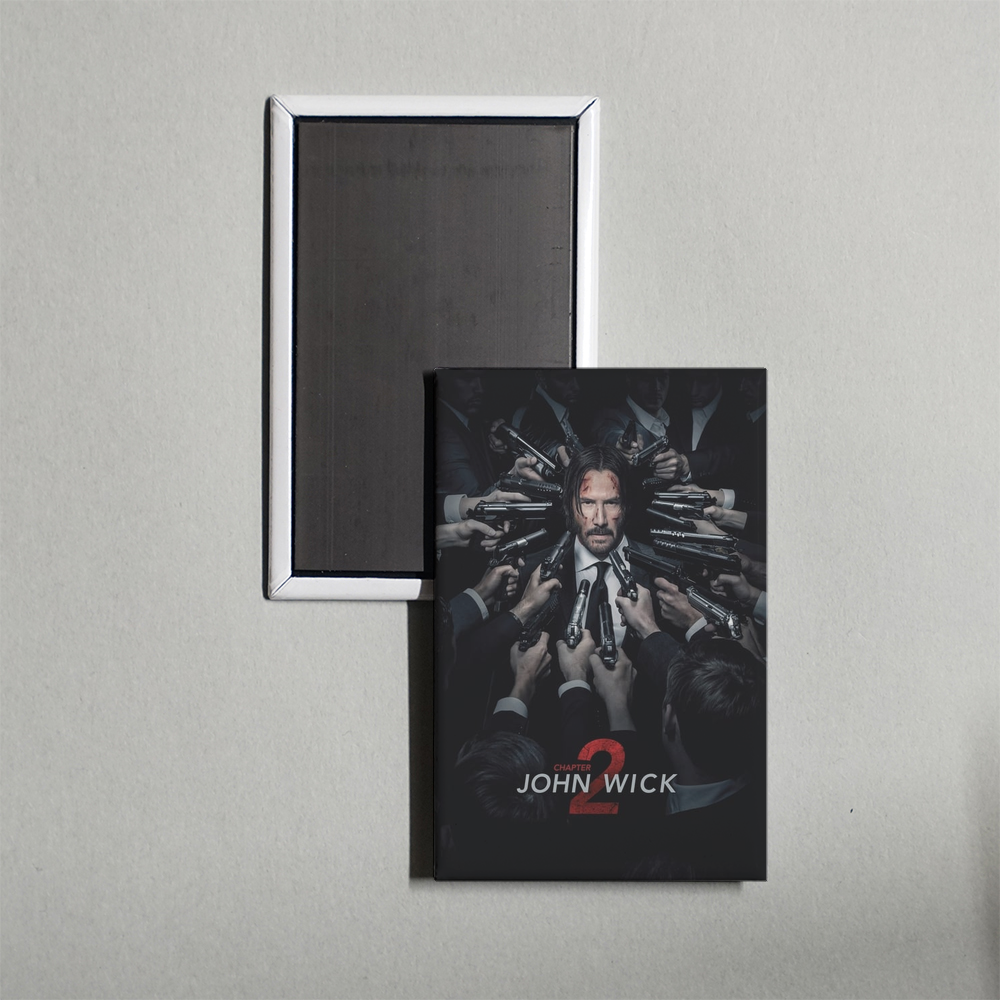 John Wick Chapter 2 Mini Movie Fridge Magnet