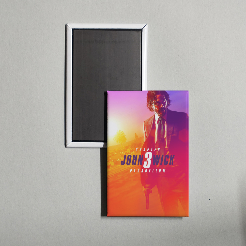 John Wick Chapter 3 - Parabellum Mini Movie Fridge Magnet