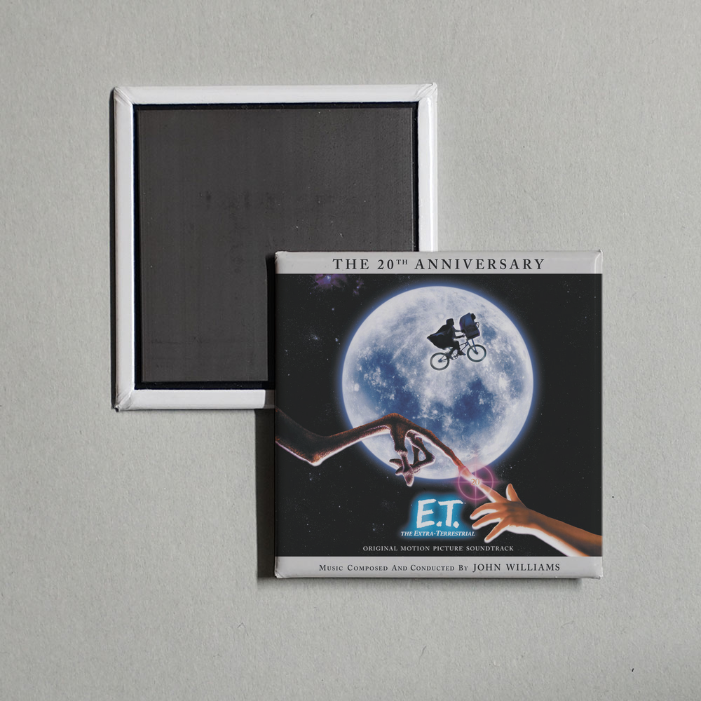 John Williams - E.T. The Extra Terrestrial Album Cover Fridge Magnet