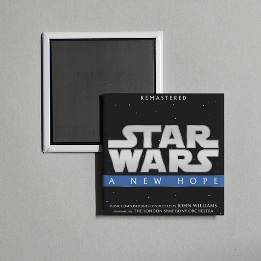 John Williams - Star Wars A New Hope (Original Motion Picture Soundtrack) Album Cover Fridge Magnet