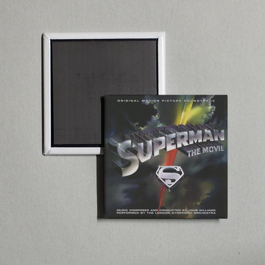 John Williams - Superman The Movie (Original Motion Picture Soundtrack) Album Cover Fridge Magnet