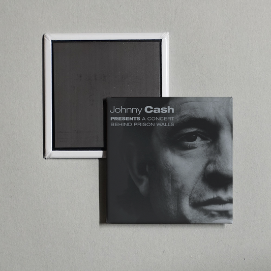 Johnny Cash - A Concert Behind Prison Walls (Live) Album Cover Fridge Magnet