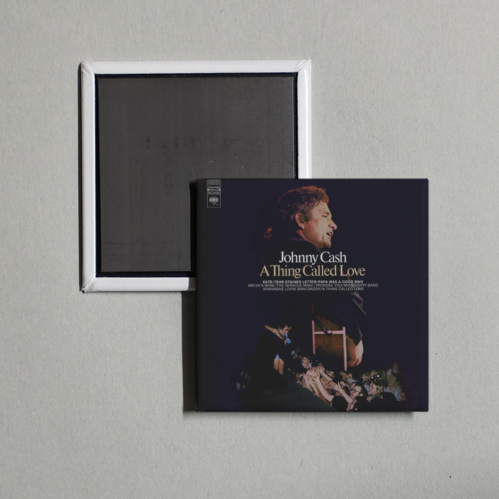 Johnny Cash - A Thing Called Love Album Cover Fridge Magnet
