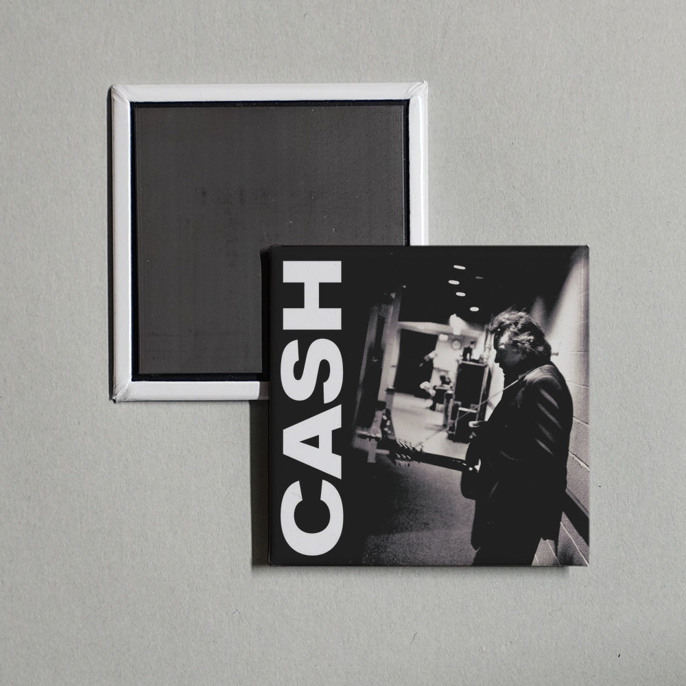 Johnny Cash - American III Solitary Man Album Cover Fridge Magnet