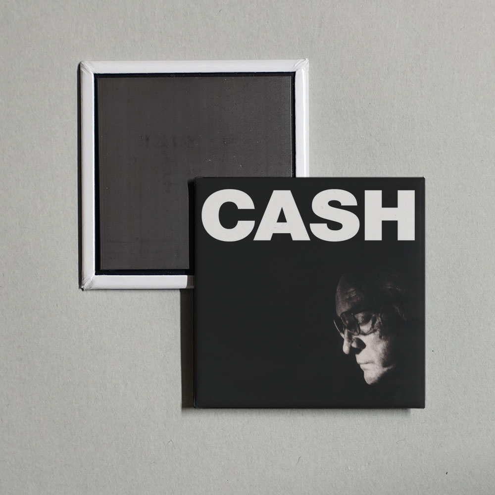 Johnny Cash - American IV The Man Comes Around Album Cover Fridge Magnet