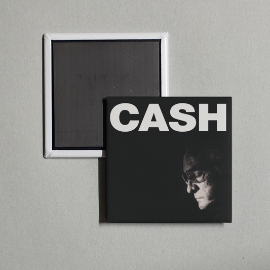Johnny Cash - American IV The Man Comes Around Album Cover Fridge Magnet
