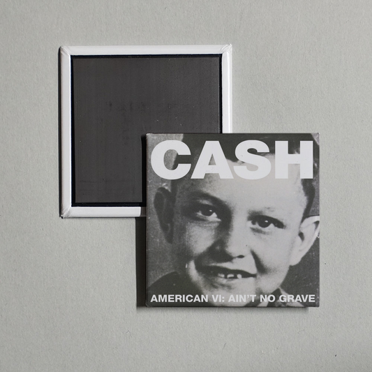 Johnny Cash - American VI Ain't No Grave Album Cover Fridge Magnet