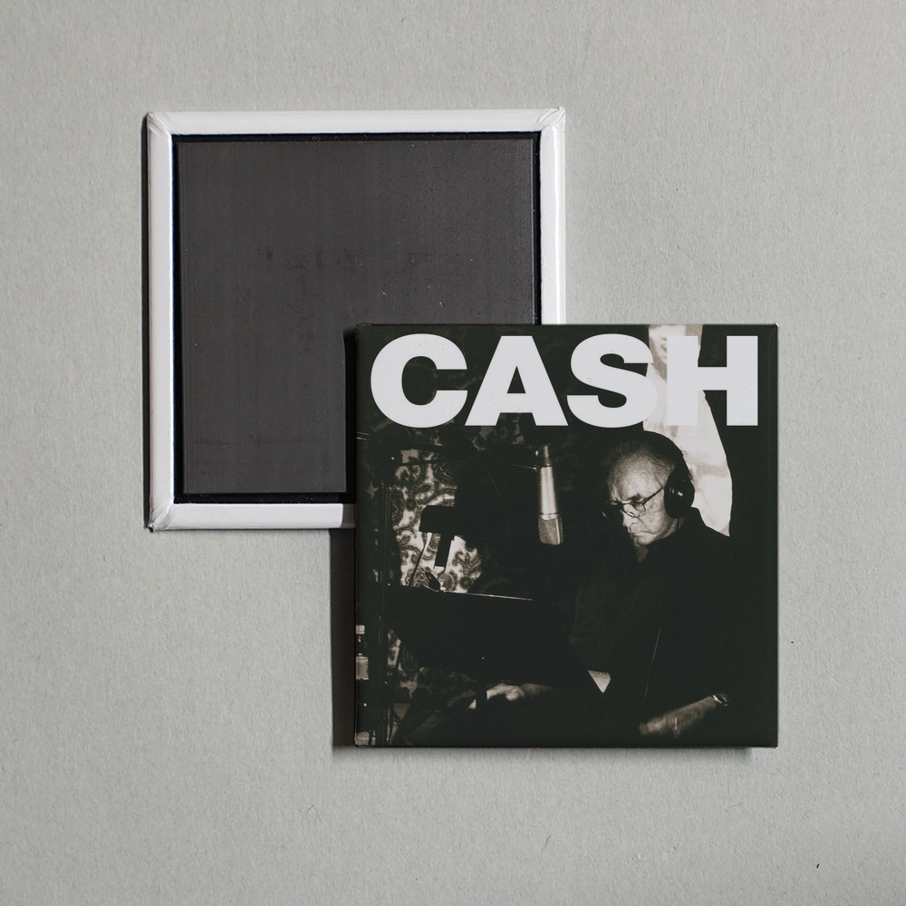 Johnny Cash - American V A Hundred Highways Album Cover Fridge Magnet