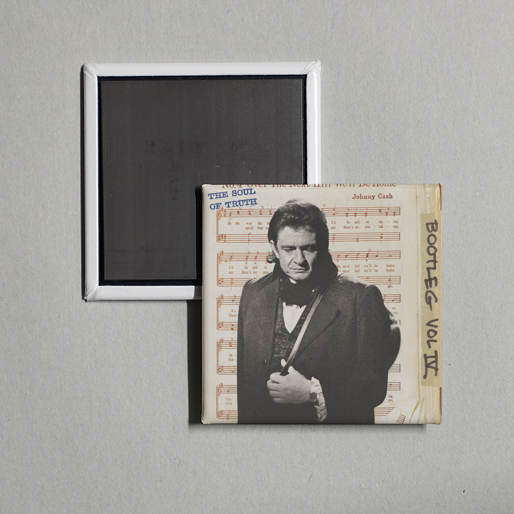 Johnny Cash - Bootleg Vol. IV The Soul Of Truth Album Cover Fridge Magnet