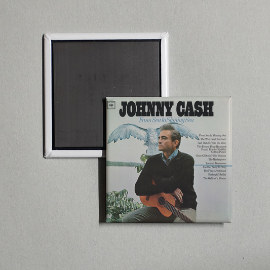 Johnny Cash - From Sea to Shining Sea Album Cover Fridge Magnet