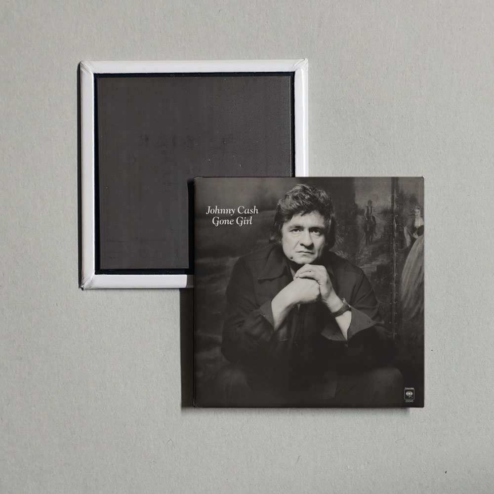 Johnny Cash - Gone Girl Album Cover Fridge Magnet