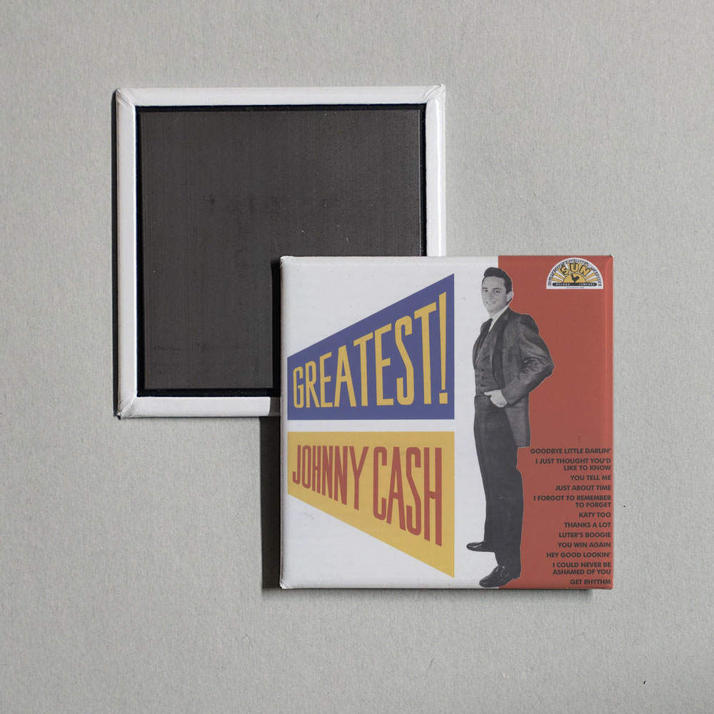 Johnny Cash - Greatest Album Cover Fridge Magnet