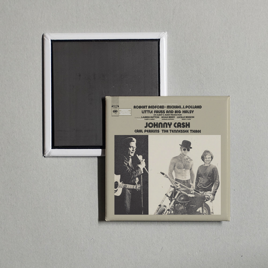 Johnny Cash - Little Fauss and Big Halsy (Original Soundtrack Recording) Album Cover Fridge Magnet
