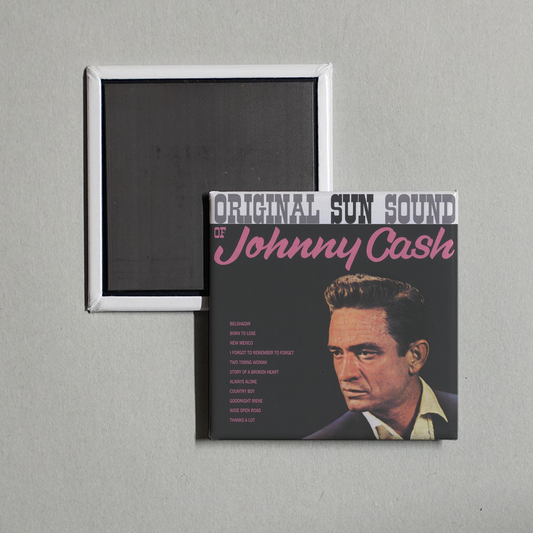 Johnny Cash - Original Sun Sound of Johnny Cash Album Cover Fridge Magnet