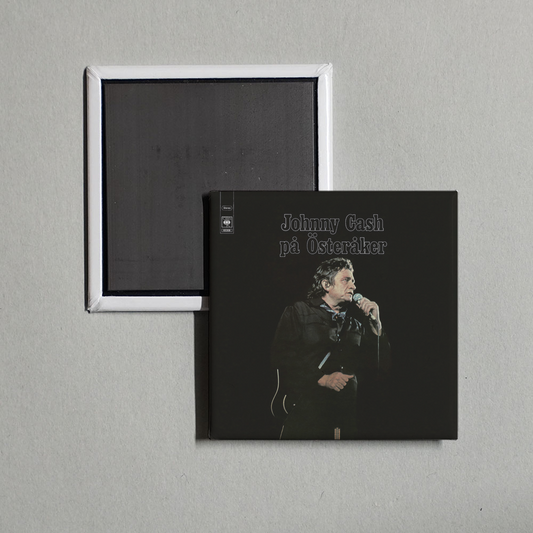 Johnny Cash - På Österåker (35th Anniversary Edition) Album Cover Fridge Magnet