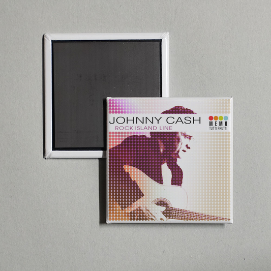 Johnny Cash - Rock Island Line Album Cover Fridge Magnet