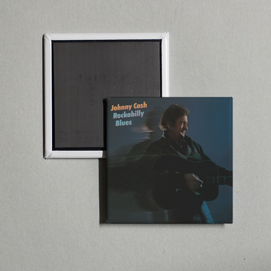 Johnny Cash - Rockabilly Blues Album Cover Fridge Magnet